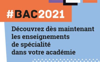 Bac 2021 : les options et enseignements de spécialité dans les établissements de l’académie