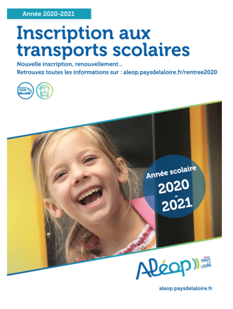 Inscription aux transports scolaires, rentrée 2020