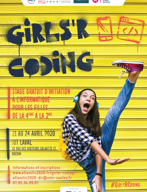 Stage d’initiation à la pensée informatique « Girls’R Coding »